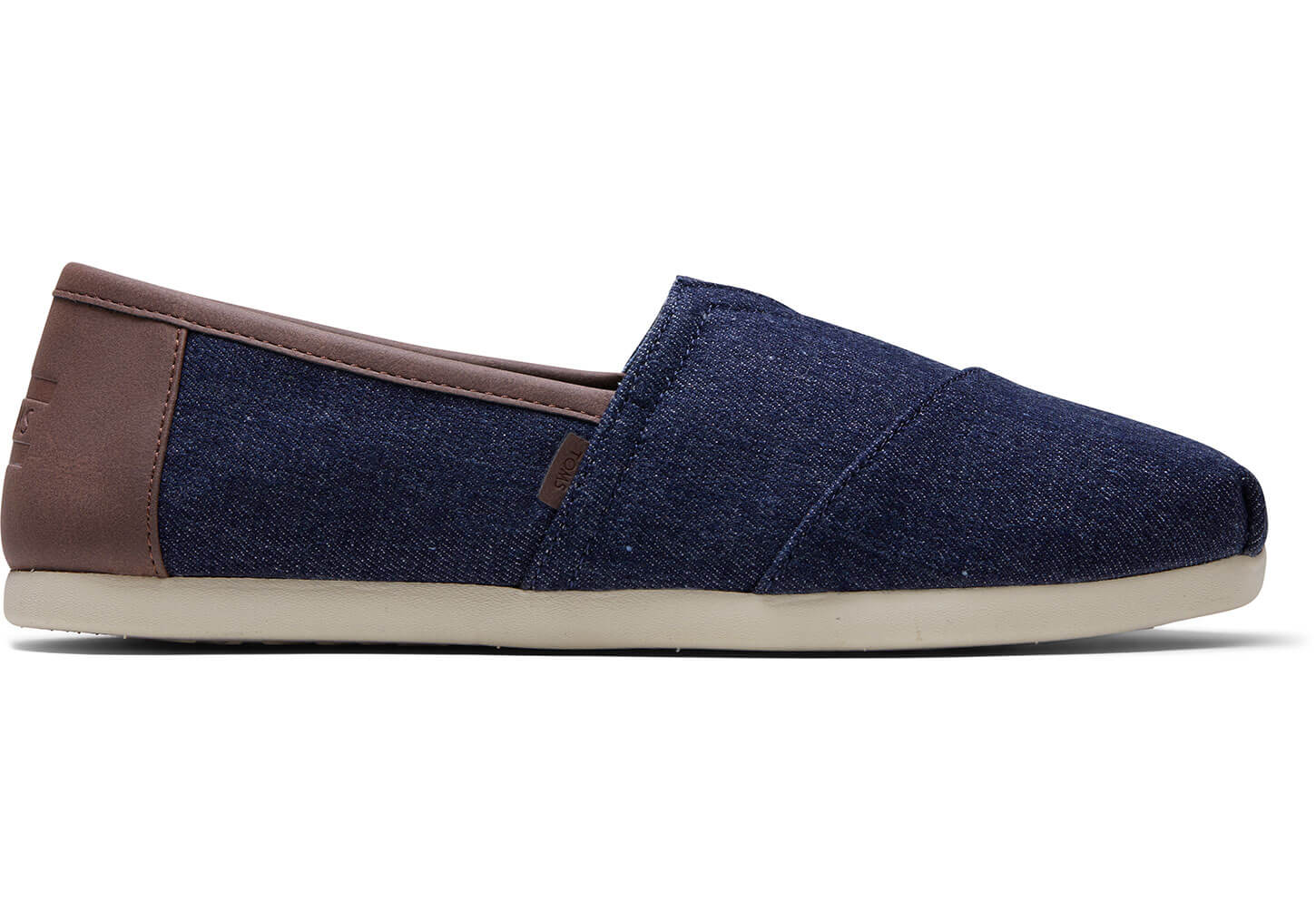 Toms Denim Canvas Classics - Mens Alpargata Espadrilles - Dark Blue - NZ - 389165PAH